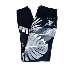 VS PINK Ultimate Palm Tree Tropical High Waist Ankle Leggings!